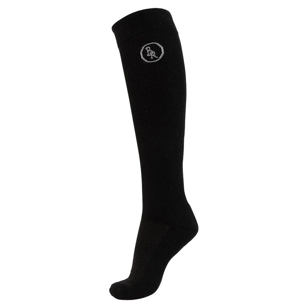 Br Equitation Noir Children's Socks Thermo Willow (X3)