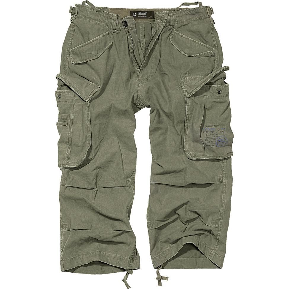 4051773001653 - Shorts INDUSTRY VINTAGE CARGO 3 4 SHORTS BD2003 Olive 4051773001653 - Shorts INDUSTRY VINTAGE CARGO 3 4 SHORTS BD2003 Olive