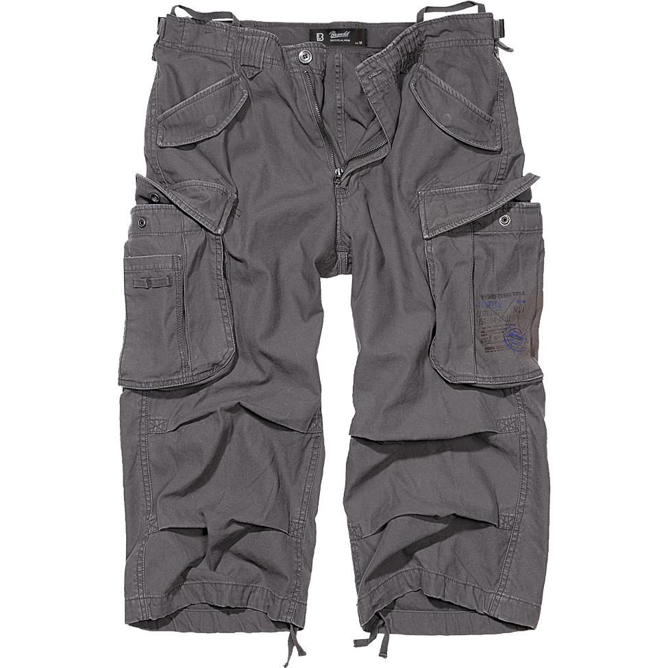 4051773001899 - Shorts INDUSTRY VINTAGE CARGO 3 4 SHORTS BD2003 Charcoal 4051773001899 - Shorts INDUSTRY VINTAGE CARGO 3 4 SHORTS BD2003 Charcoal