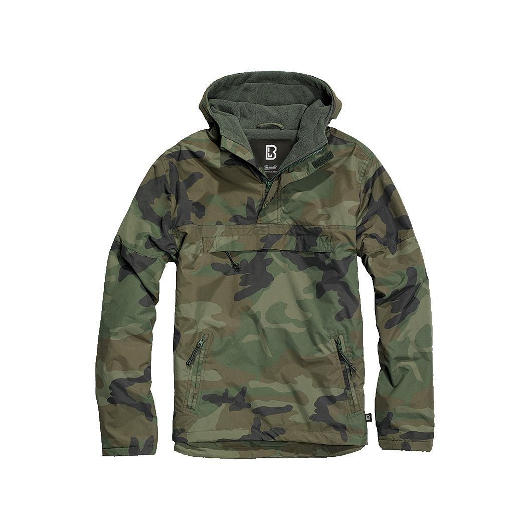 4051773020296 - Jacke FLEECE PULL OVER WINDBREAKER BD3001 Olive Camo 4051773020296 - Jacke FLEECE PULL OVER WINDBREAKER BD3001 Olive Camo