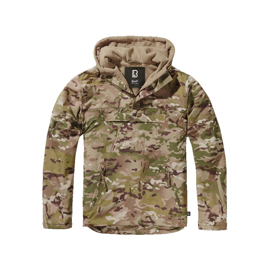 4051773082034 - Jacke FLEECE PULL OVER WINDBREAKER BD3001 Tactical Camo
