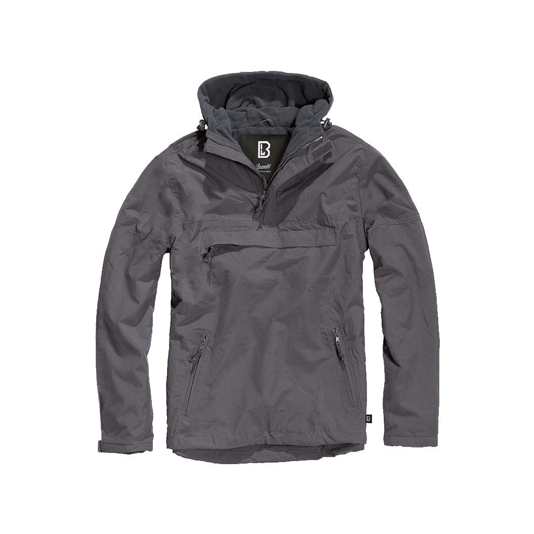 4051773002636 - Jacke FLEECE PULL OVER WINDBREAKER BD3001 Charcoal