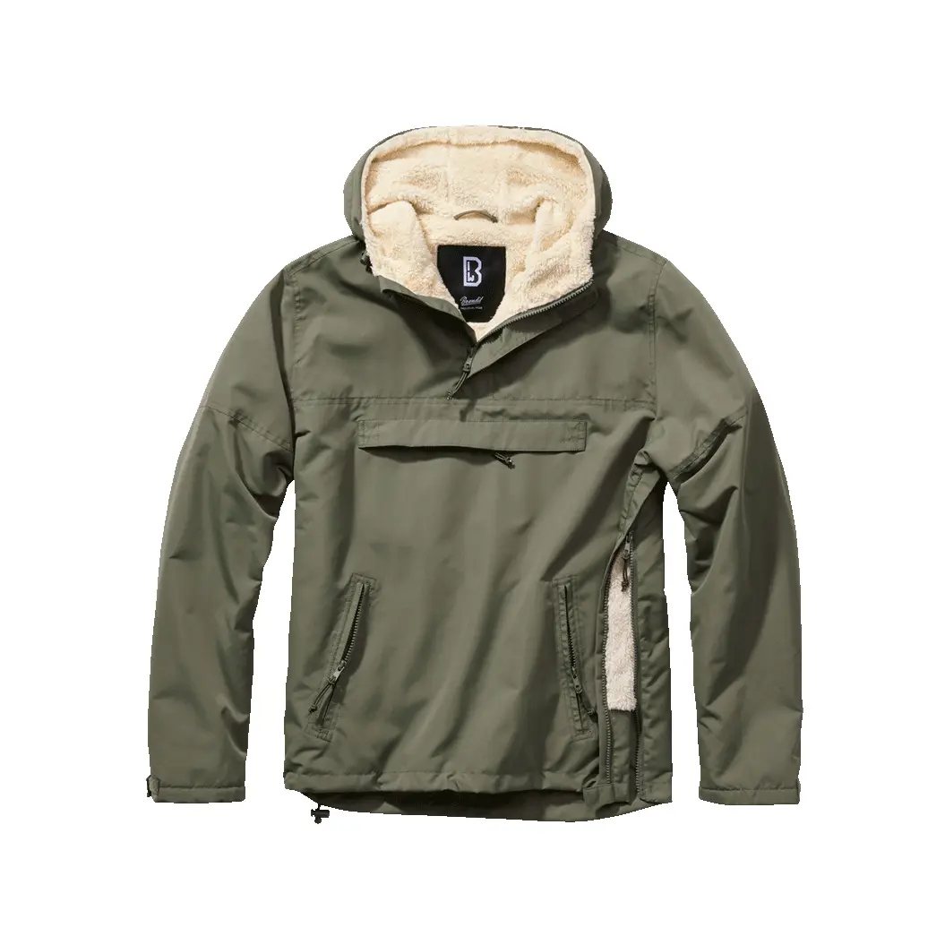 4051773129692 - Windbreaker Sherpa Windbreaker oliv in XL