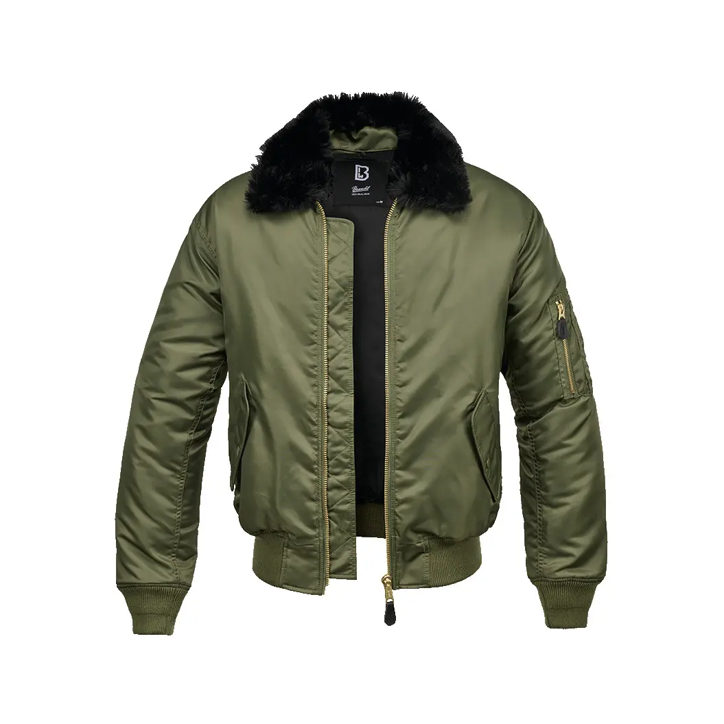 4051773177211 - Futterjacke mit Pelzkragen MA1