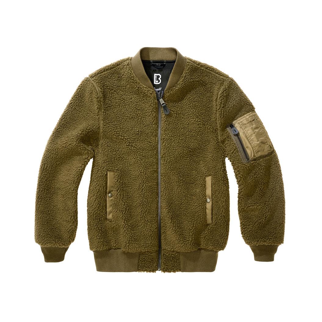 4051773226469 - MA1 Sherpa Fleecejacke oliv in 3XL