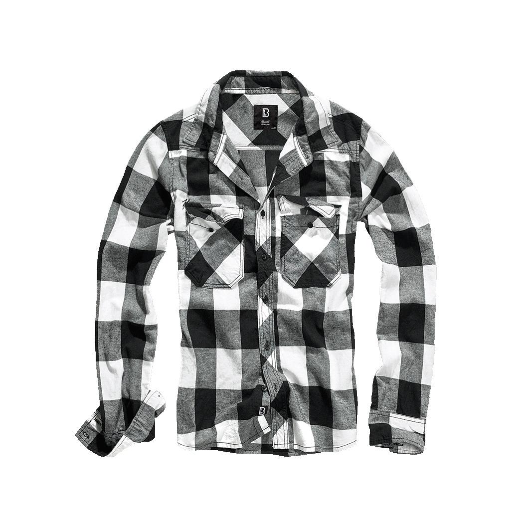 4051773054598 - Checkshirt Flanellhemd schwarz weiß in 3XL
