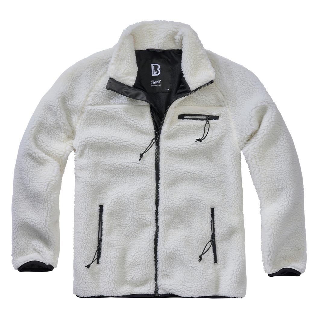 4051773147528 - Teddyfleece Jacke - Weiss - 2XL - unisex
