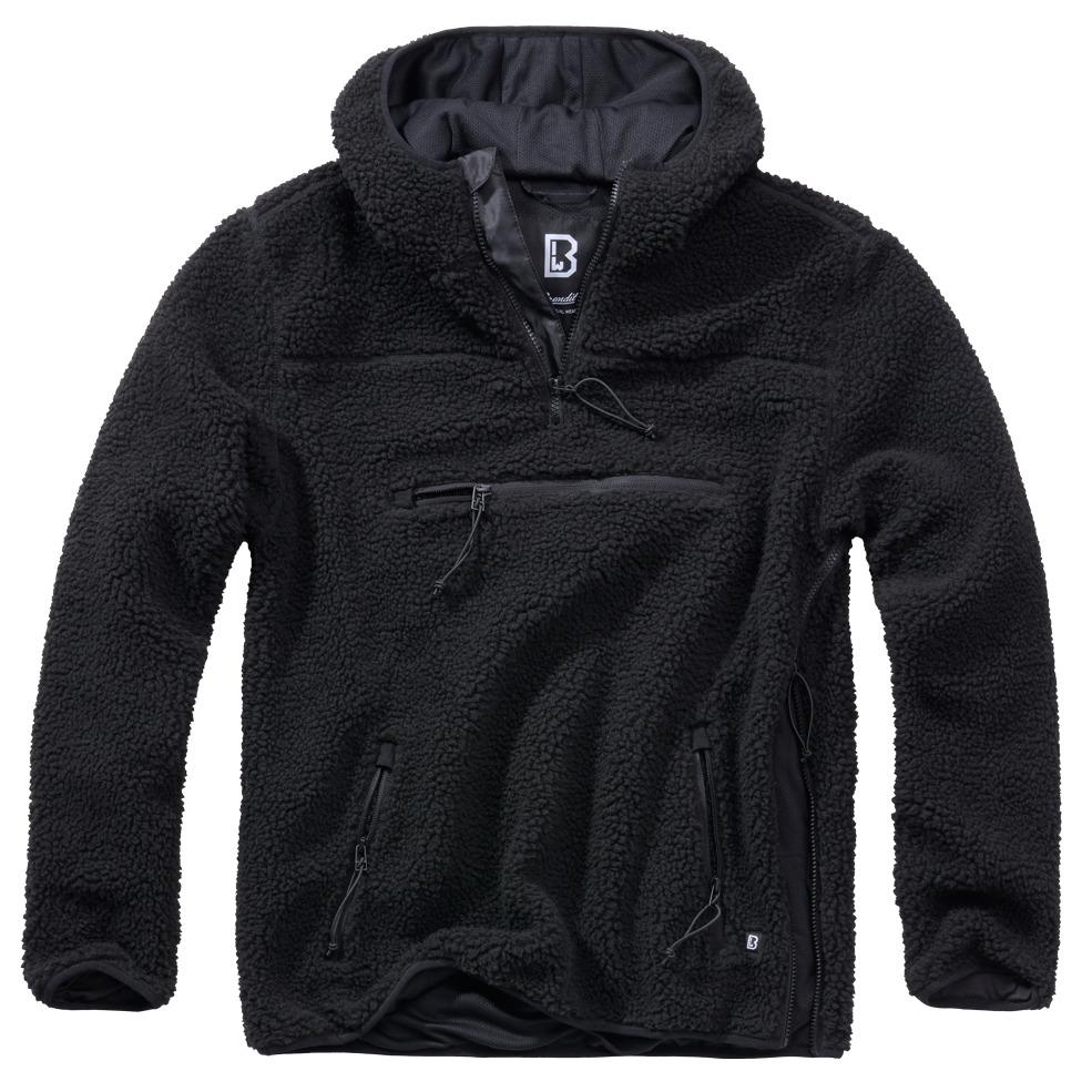 4051773127964 - Teddyfleece Worker Pullover - Schwarz - 4XL - unisex