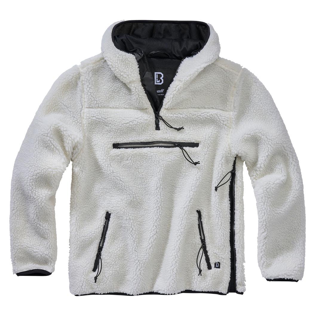 4051773148273 - Teddyfleece Worker Pullover - Weiss - XL - unisex