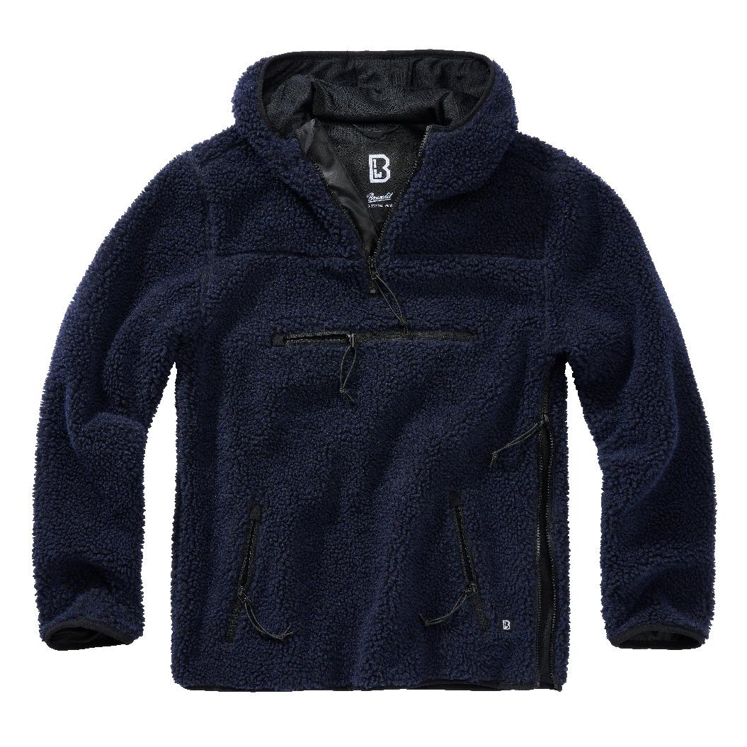 4051773148426 - Teddyfleece Worker Pullover - Blau - 6XL - unisex