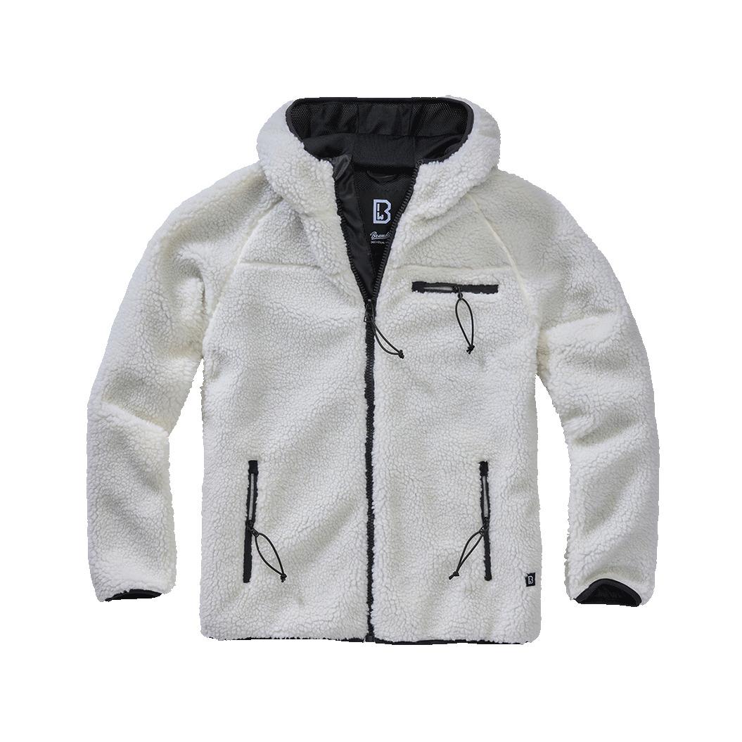 4051773148686 - Teddyfleece Worker Jacke - Weiss - 2XL - unisex