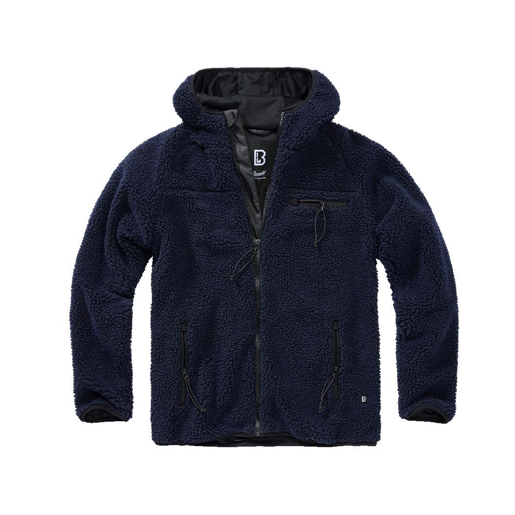 4051773148747 - Teddyfleece Worker Jacke - Blau - S - unisex
