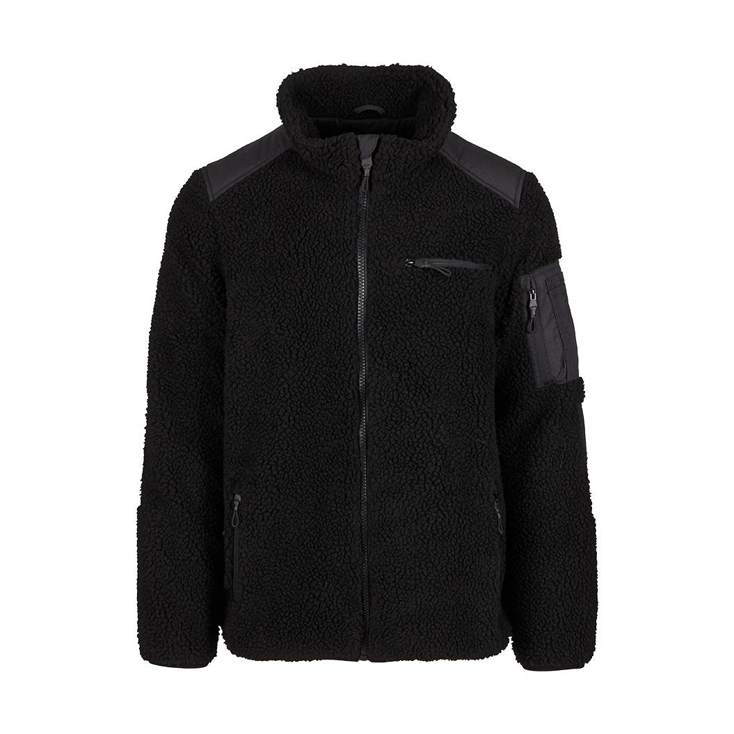 4051773217702 - Ramble Teddyfleece Übergangsjacke schwarz in S