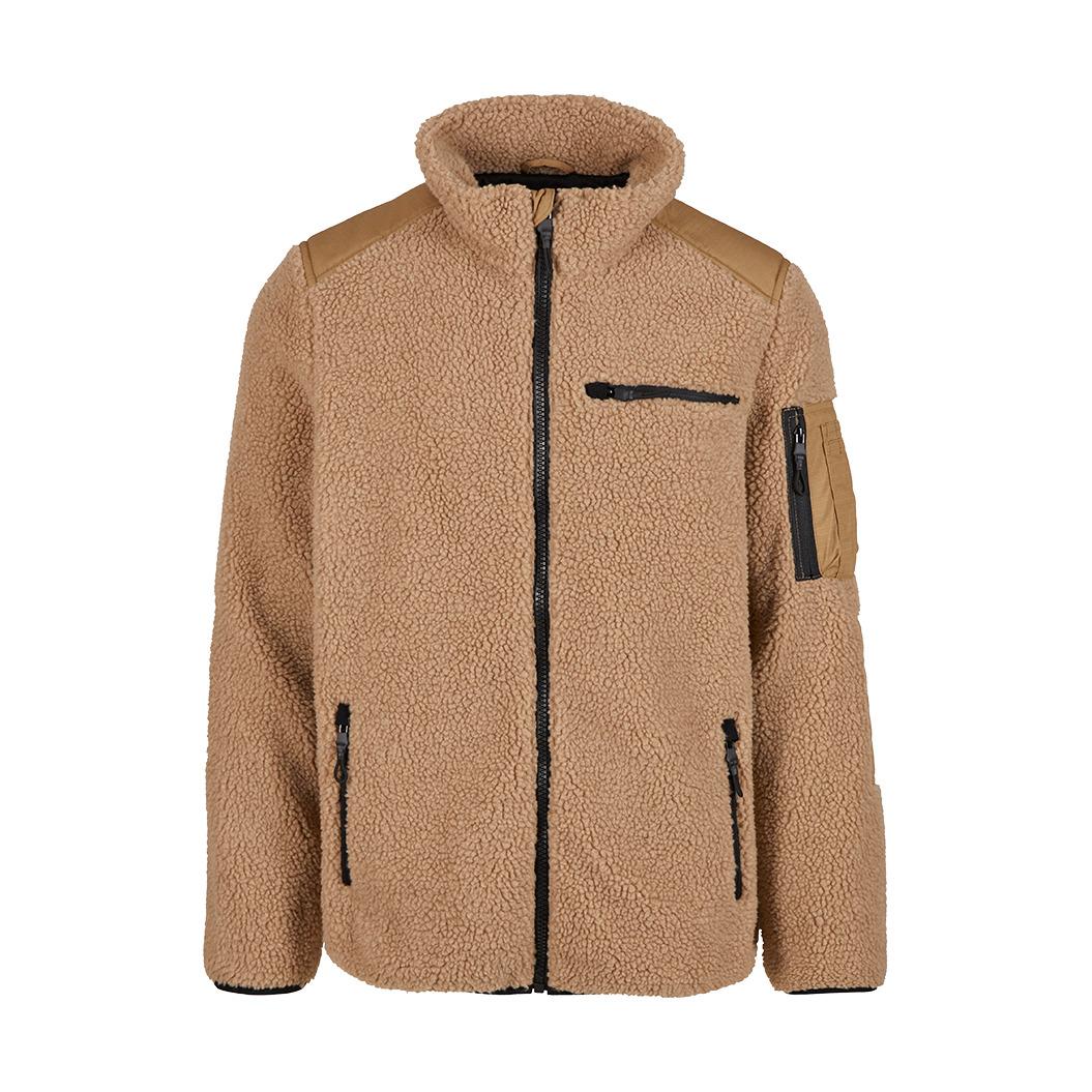 4051773218174 - Ramble Teddyfleece Übergangsjacke camel in XL