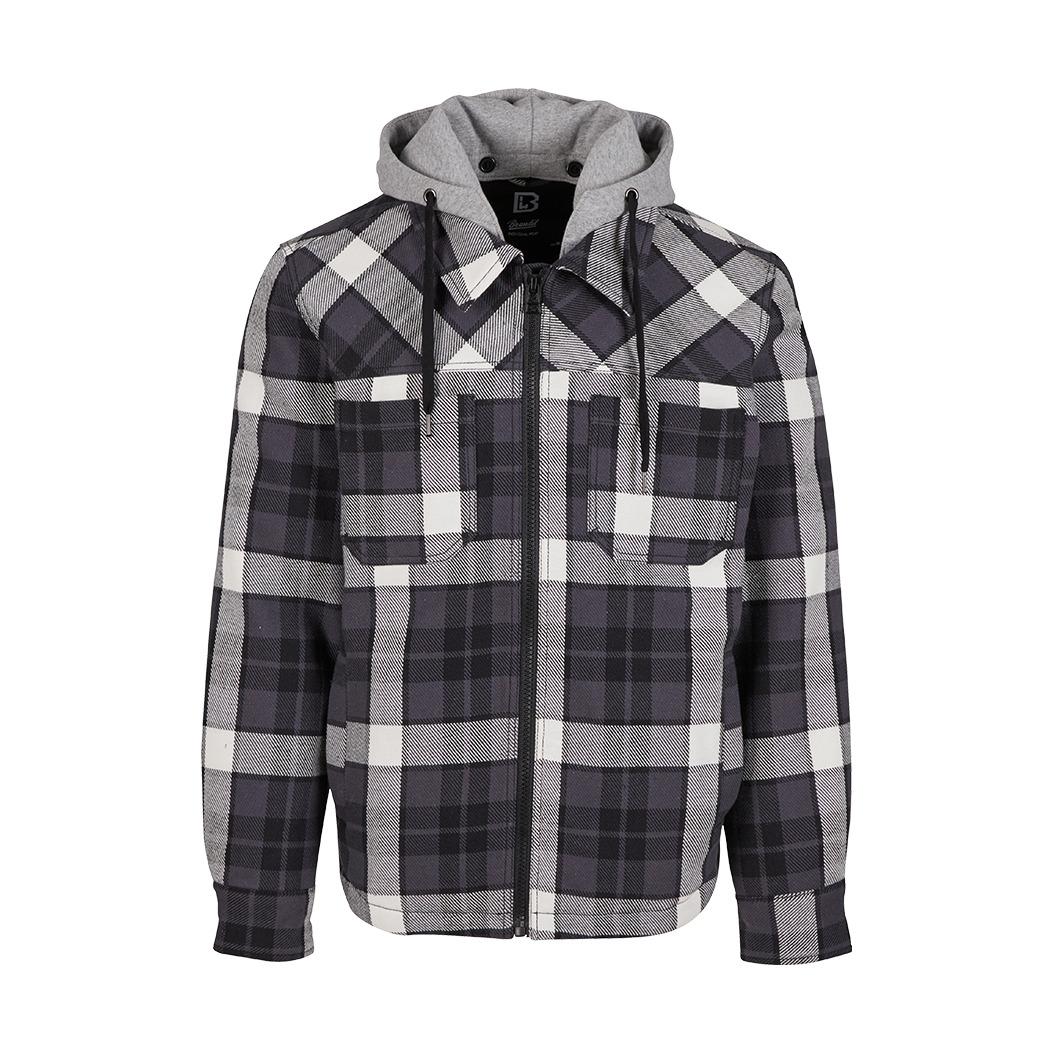 4051773218952 - Heavy Twill Jacket Übergangsjacke schwarz weiß in XXL