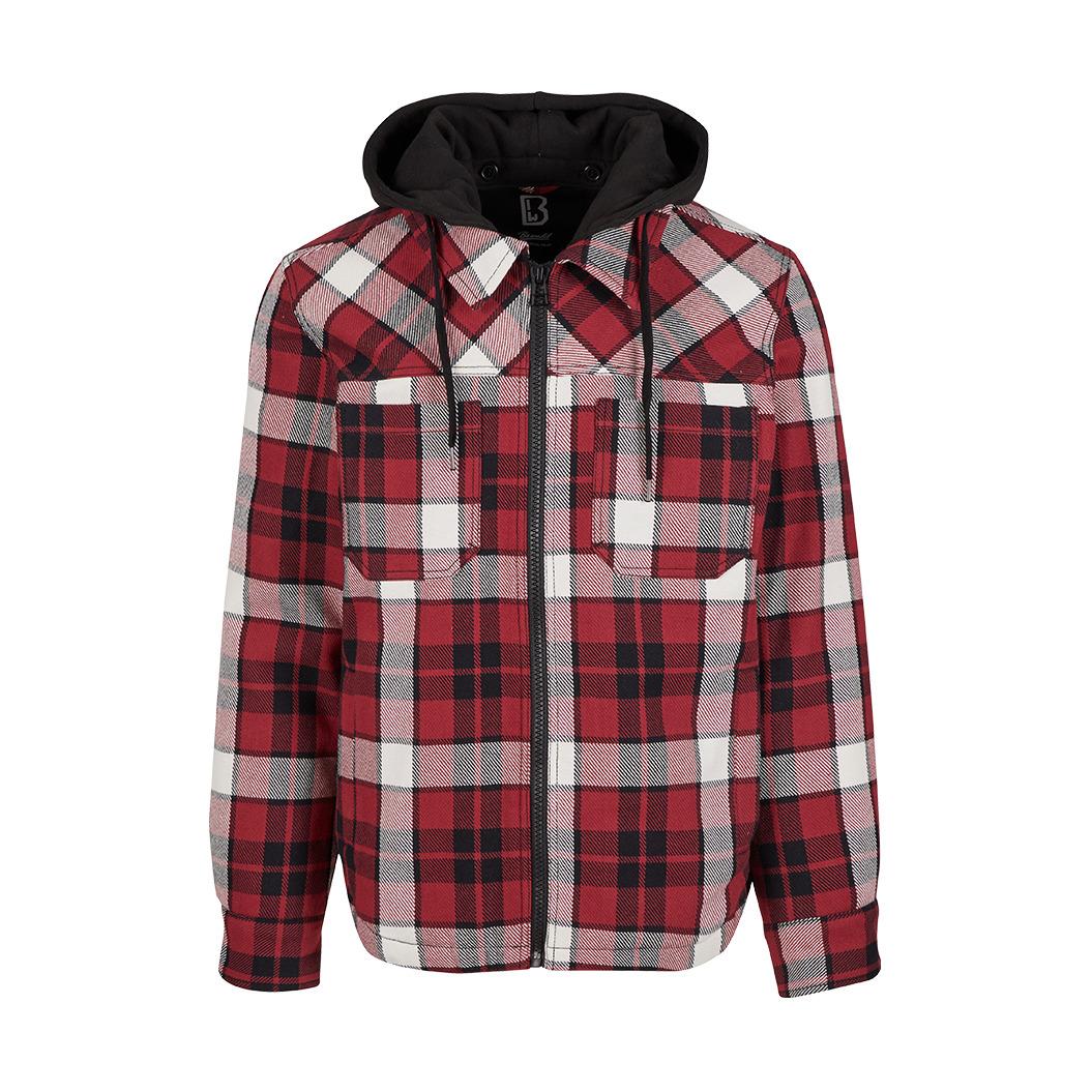 4051773219041 - Heavy Twill Jacket Übergangsjacke rot schwarz in L