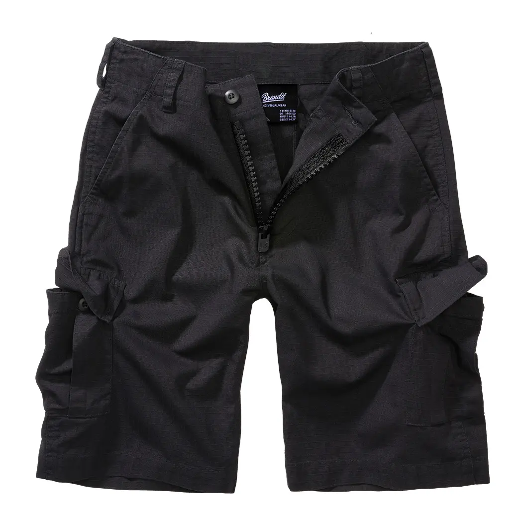4051773156636 - Kids BDU Ripstop Shorts Short schwarz in 122 128