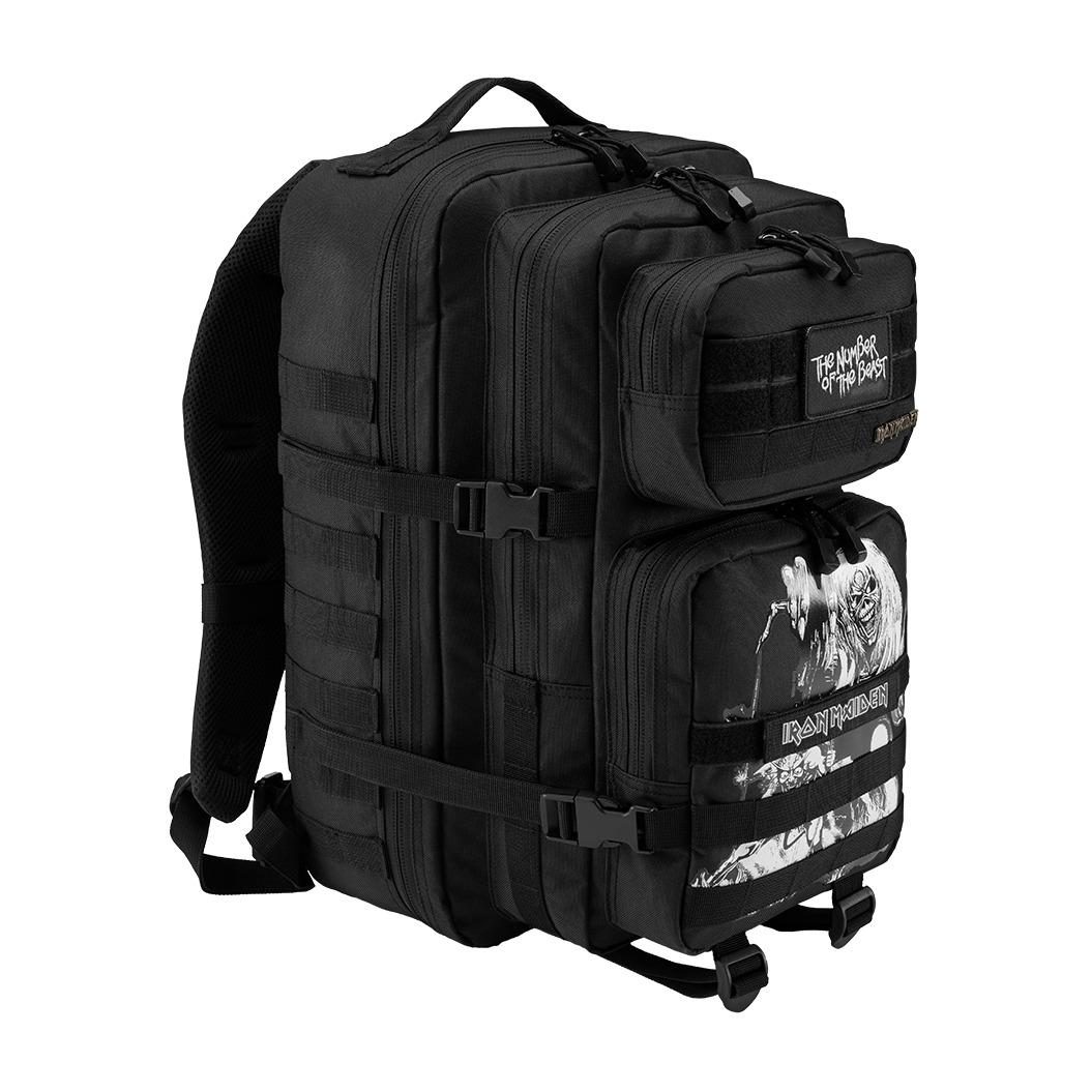 4051773199657 - Number Of The Beast GITD - Cooper Large Rucksack schwarz