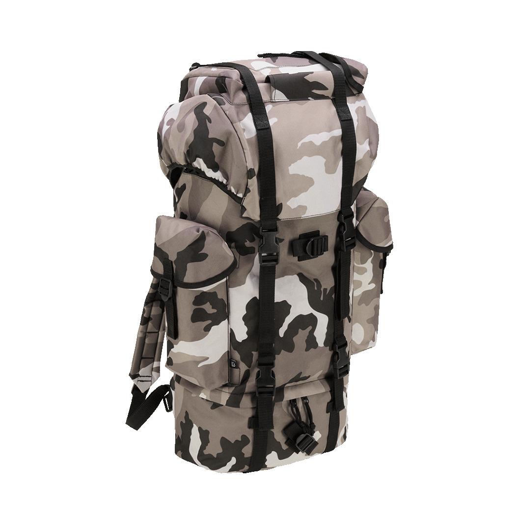 4051773164471 - Nylon Rucksack - Schwarz Grau - Einheitsgröße - unisex