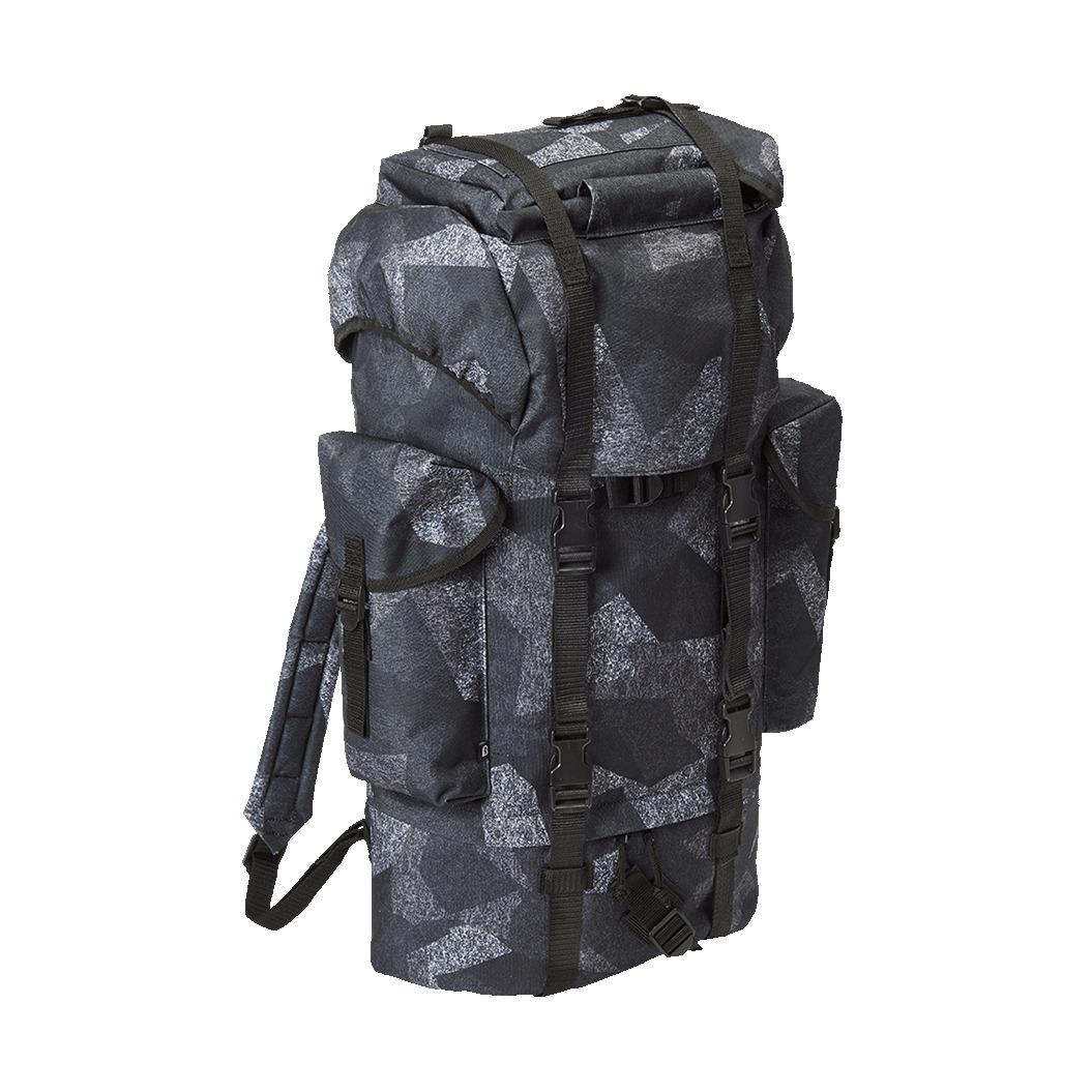 4051773069929 - Nylon Rucksack - Schwarz Grau - Einheitsgröße - unisex