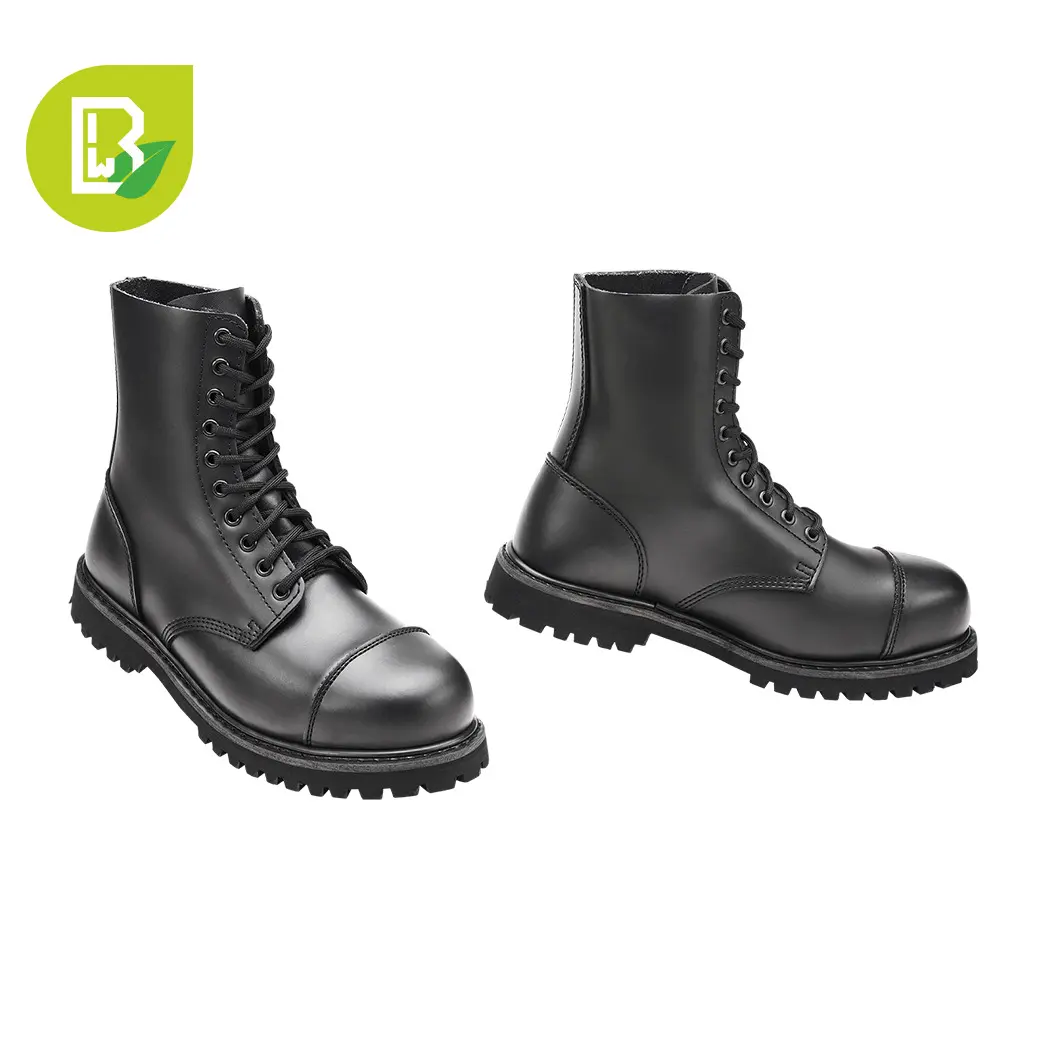 4051773237281 - Vegantom 10 eyelett boots Boot schwarz in EU45