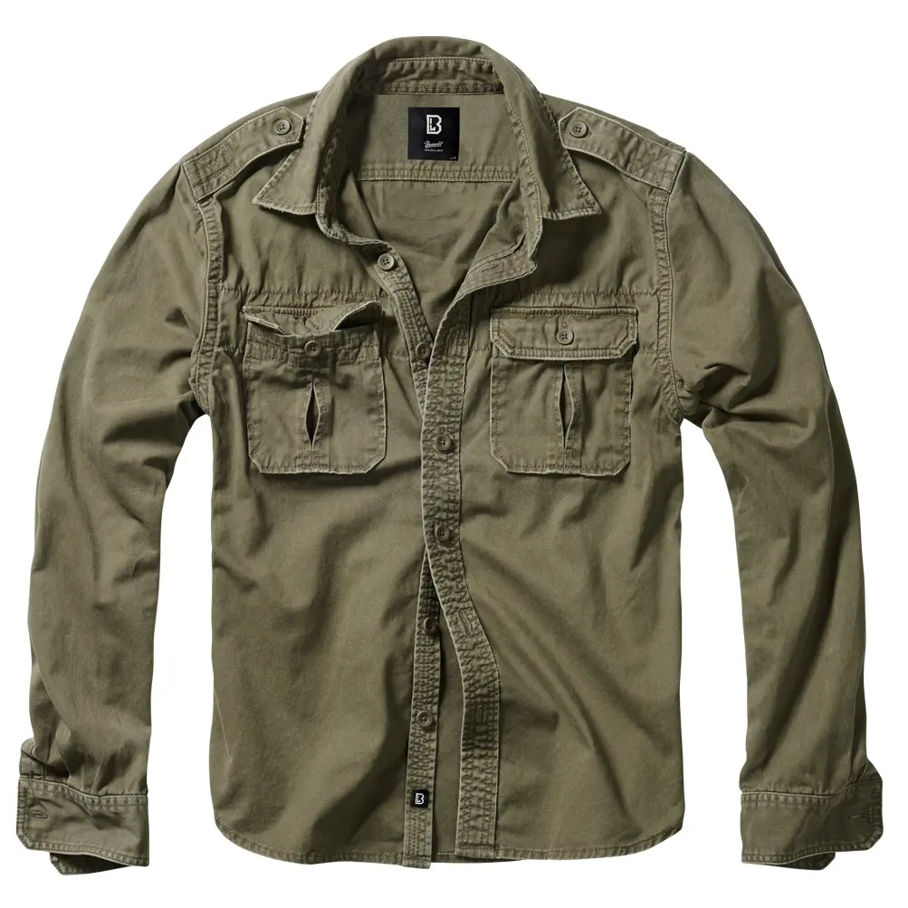 4051773055618 - Hemd VINTAGE SHIRT BD9373 Olive