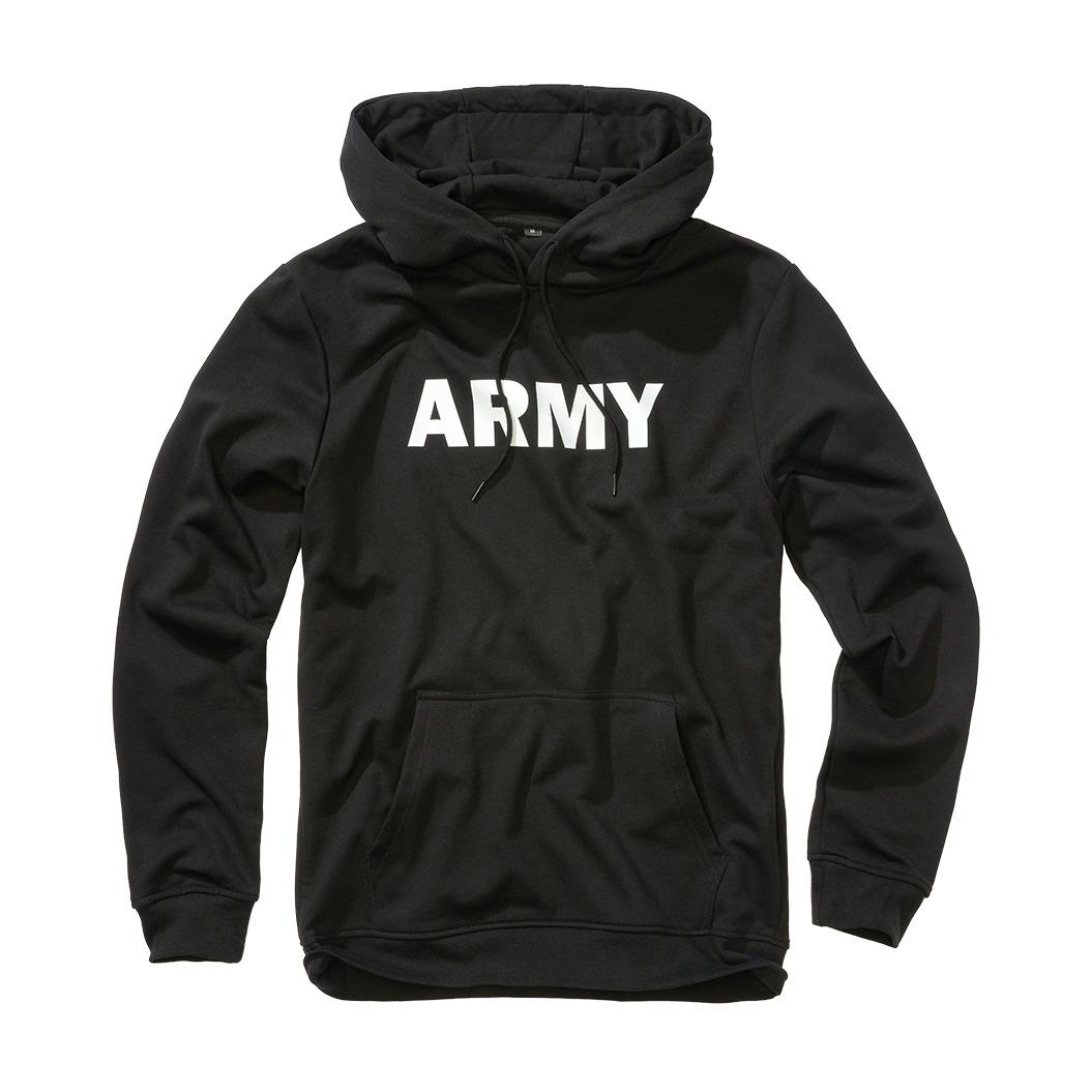 4051773240601 - Hoody Army Kapuzenpullover schwarz in M