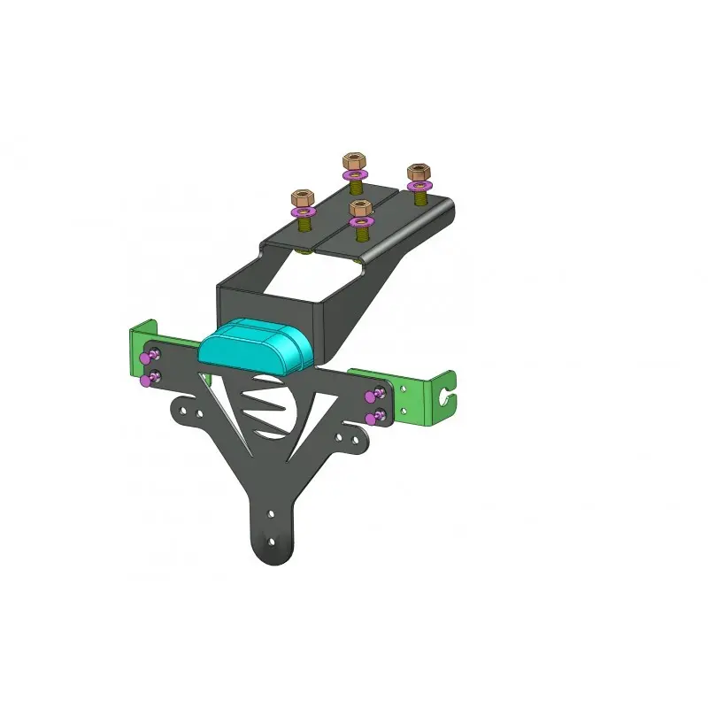 Plattenhalter Brazoline Kawasaki Z 1000 14/17