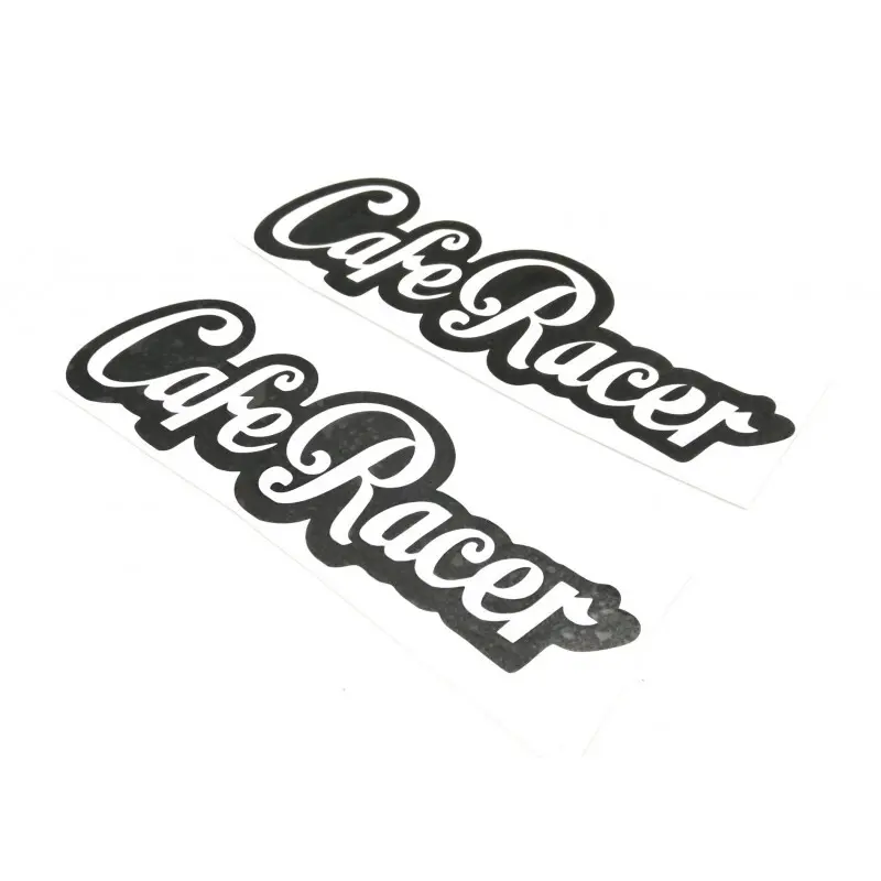 Motorradaufkleber Beschriftung Brazoline Stickers Cafe Racer (x2)