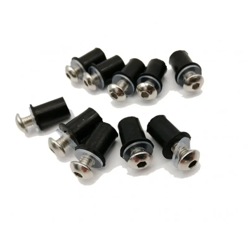 Set mit 10 Blasenschrauben für die Verkleidung Brazoline