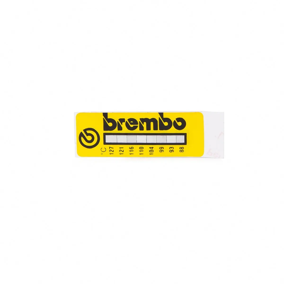 Etiketten für Steigbügel Brembo Temperature 88-127° HPK
