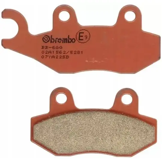 Bremsbelag Moto-Cross vorne Brembo Quad Yfz 450 Yam 03 =Ks09/Mx1