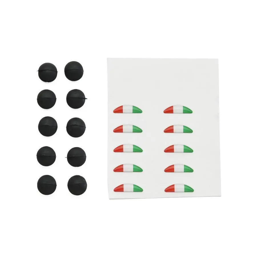 Tricolore Aufkleber Set + Gummikappe Brembo