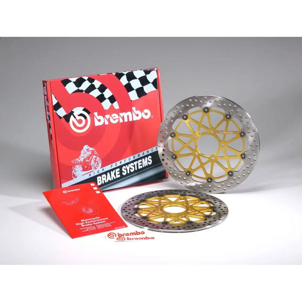 Paar Motorrad-Bremsscheiben Brembo Supersport Yamaha Yzf1000-r1 2015- R6 (x2)