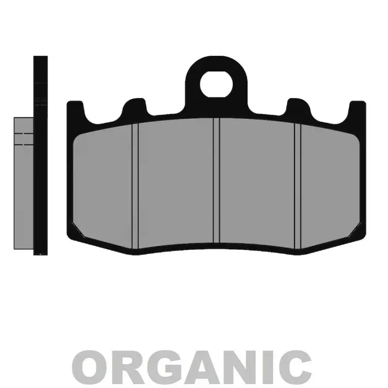 Organischer Motorrad-Bremsbelag Brenta