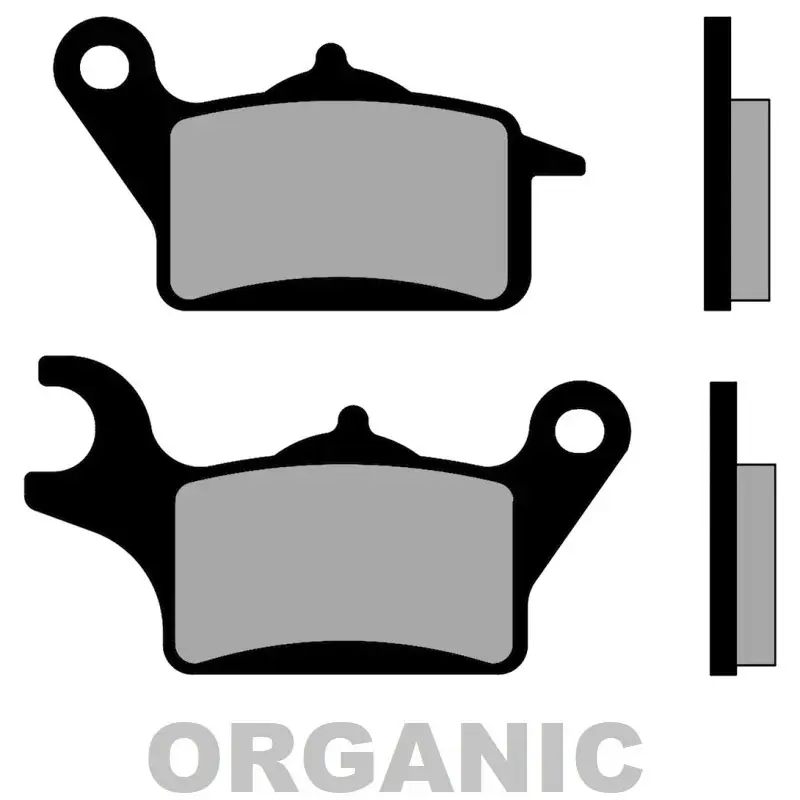 Organischer Motorrad-Bremsbelag Brenta