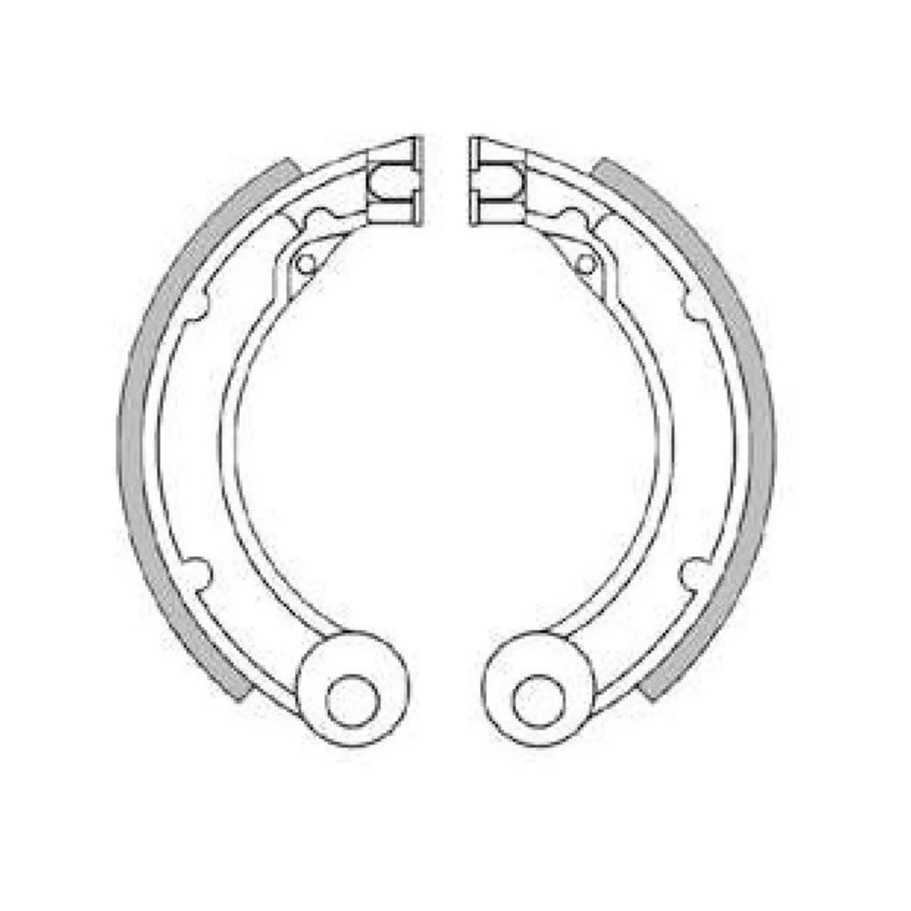 Bremsbacke Motorrad Brenta