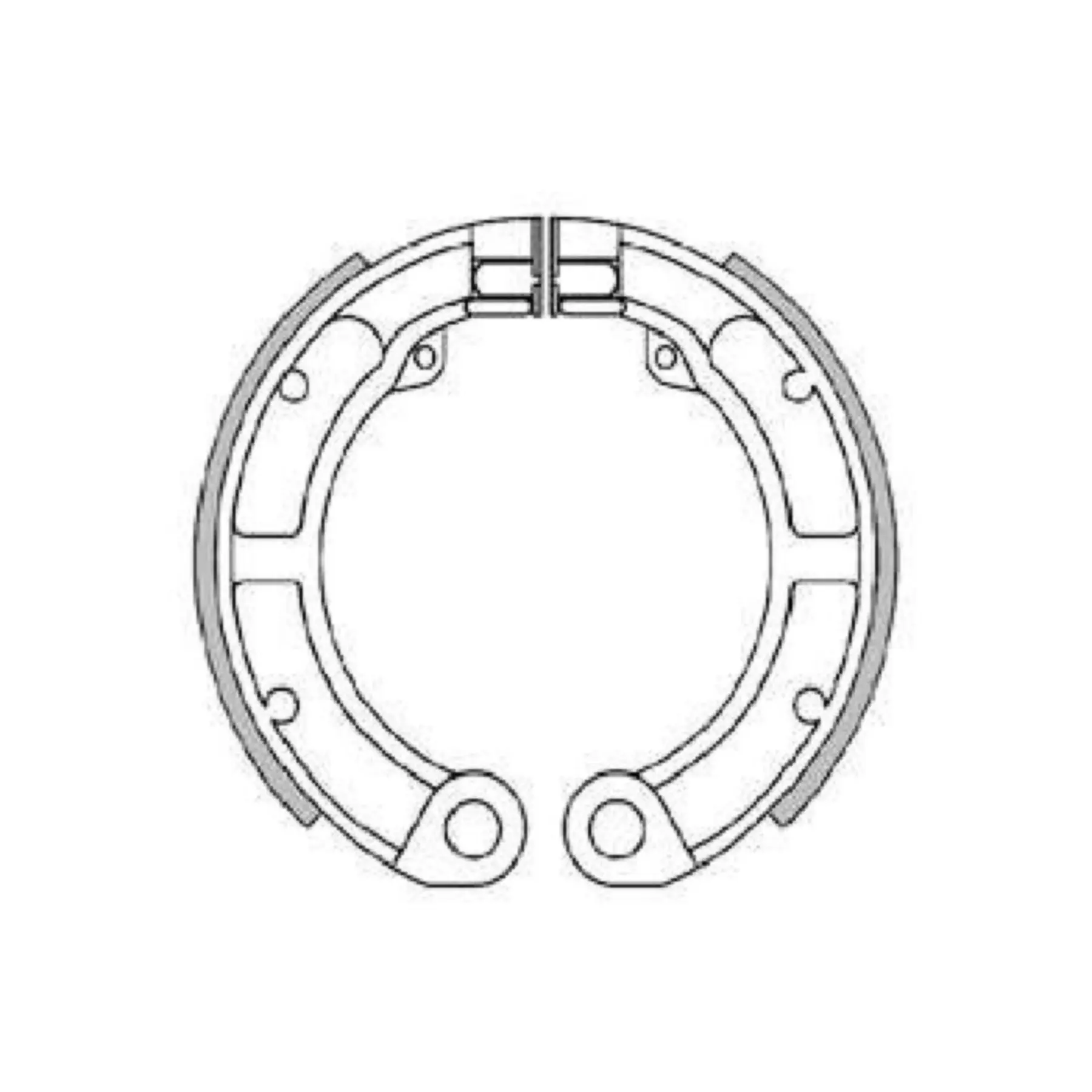 Bremsbacke Motorrad Brenta