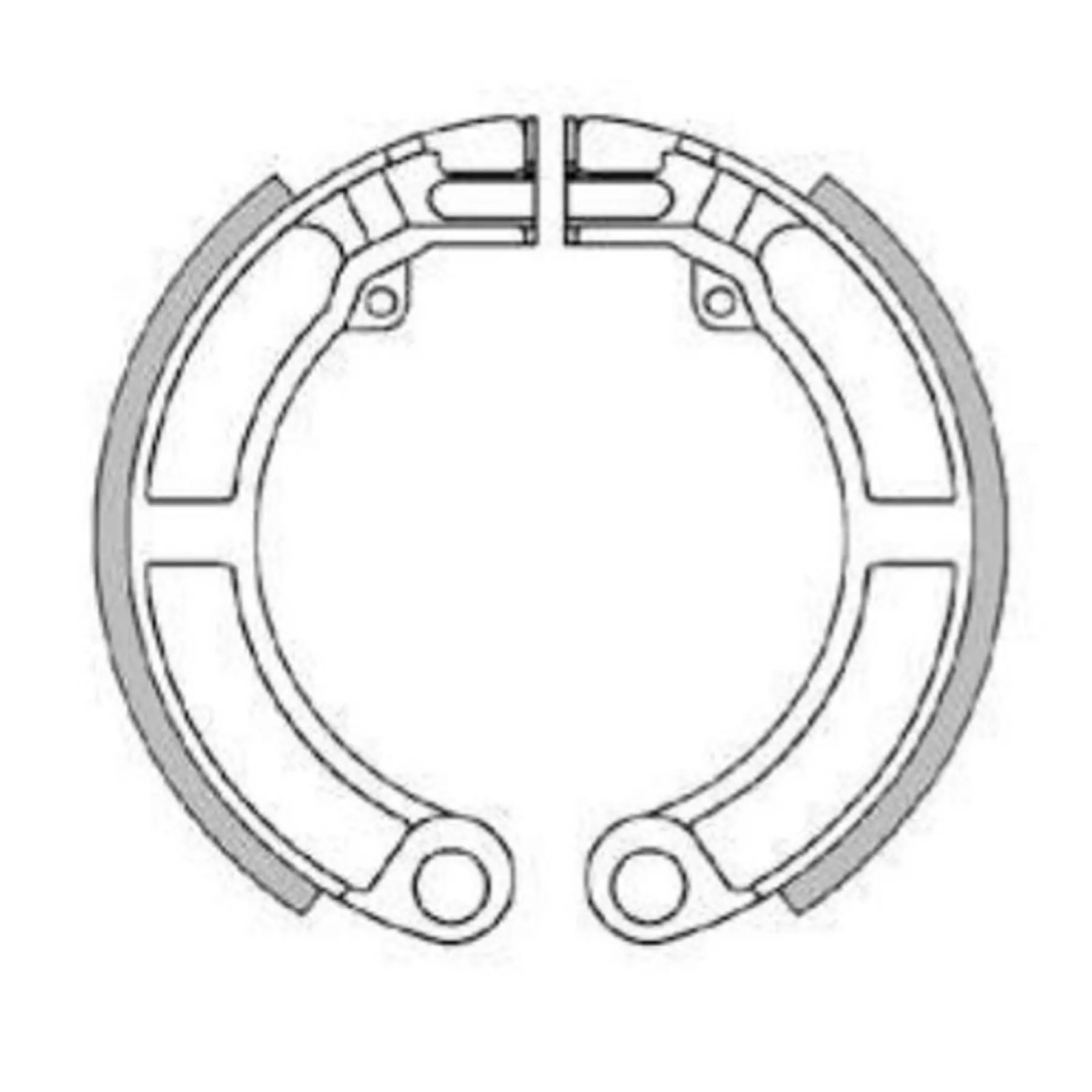 Bremsbacke Motorrad Brenta