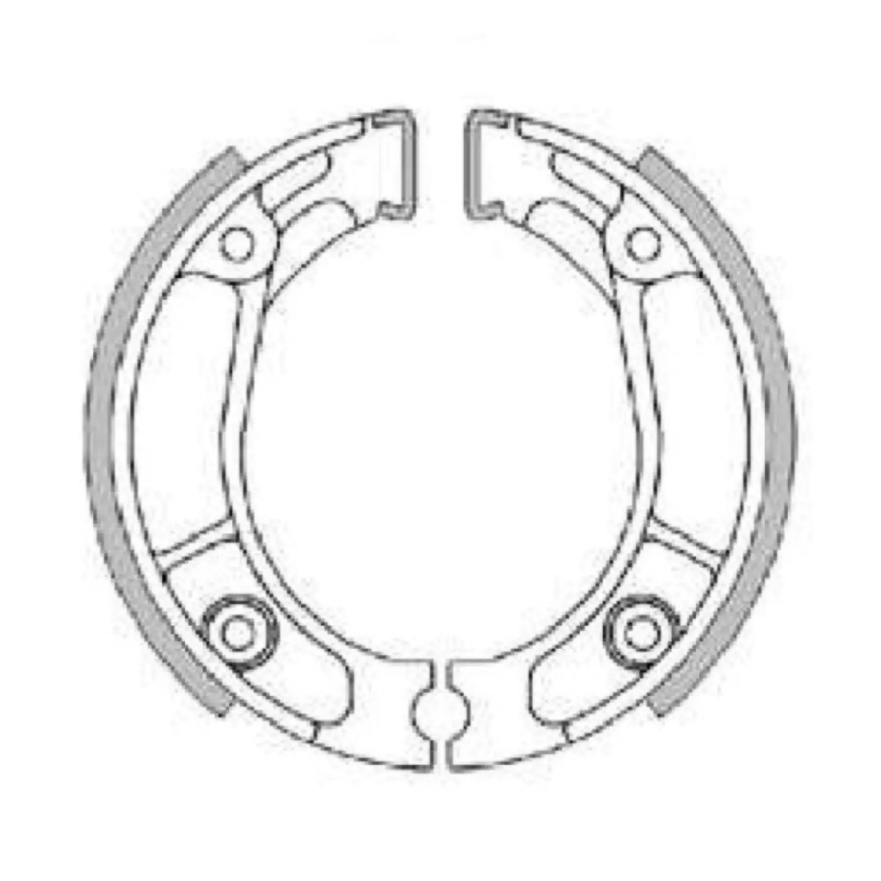 Bremsbacke Motorrad Brenta