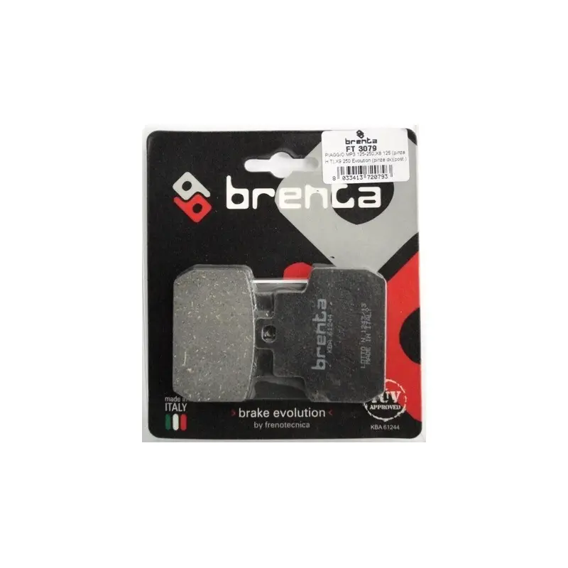 Organischer Motorradbremsbelag Brenta