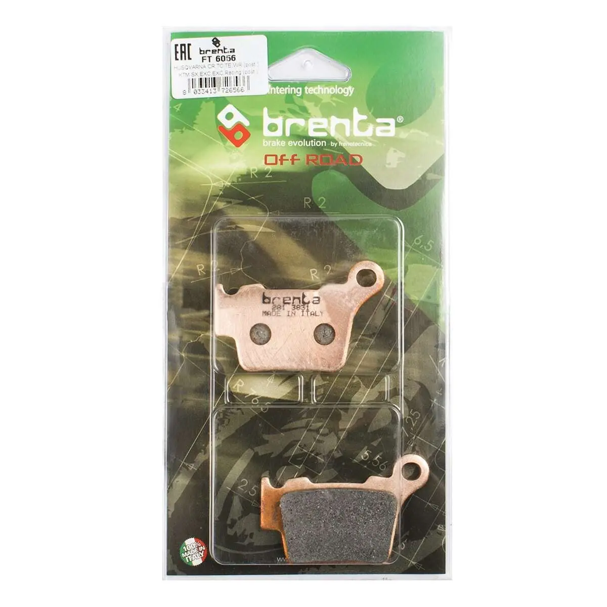 Bremsbelag Offroad-Motorrad Brenta