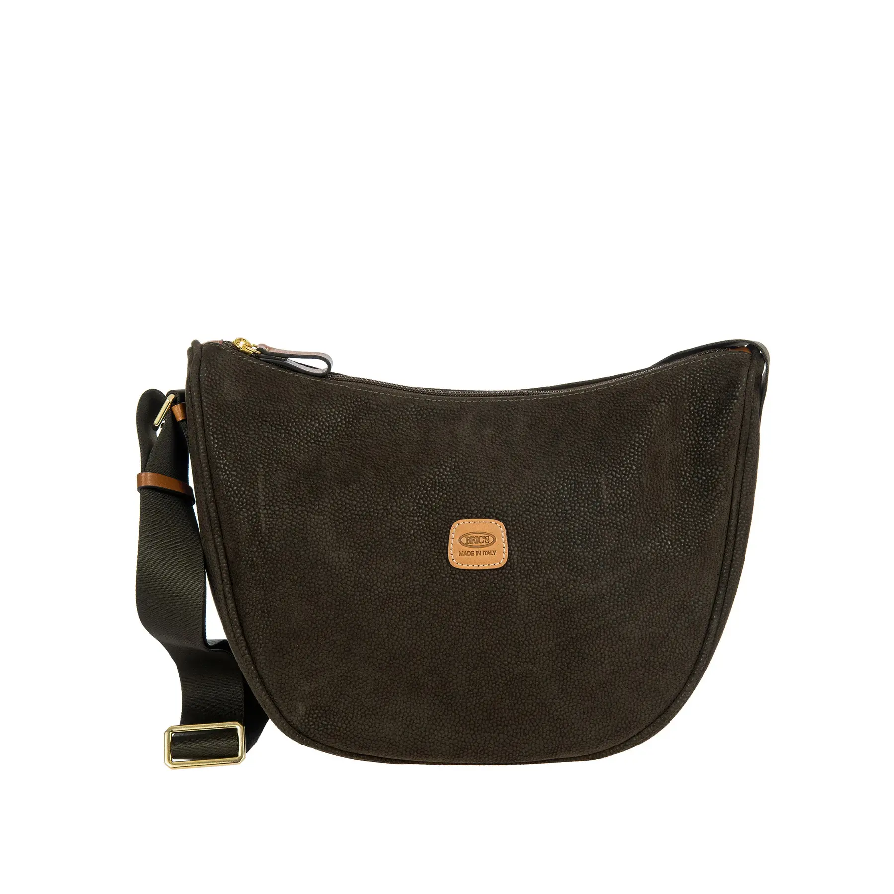Schultertasche Bric's Milano Half-moon Luna Life