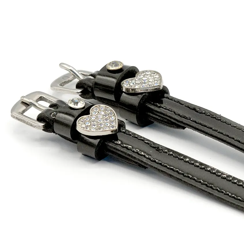 Comparer les prix de Sangle pour cheval en cuir Bridlery Lovely Bling