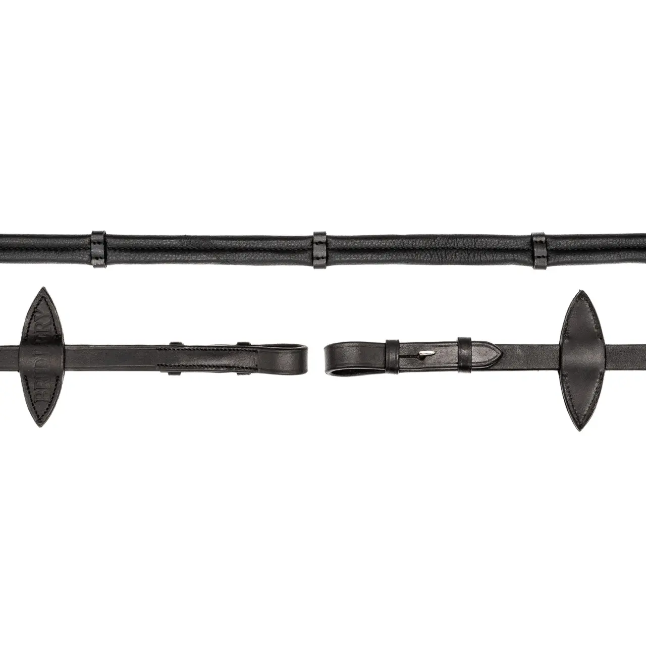 Rênes pour cheval en cuir ultra-souples Bridlery