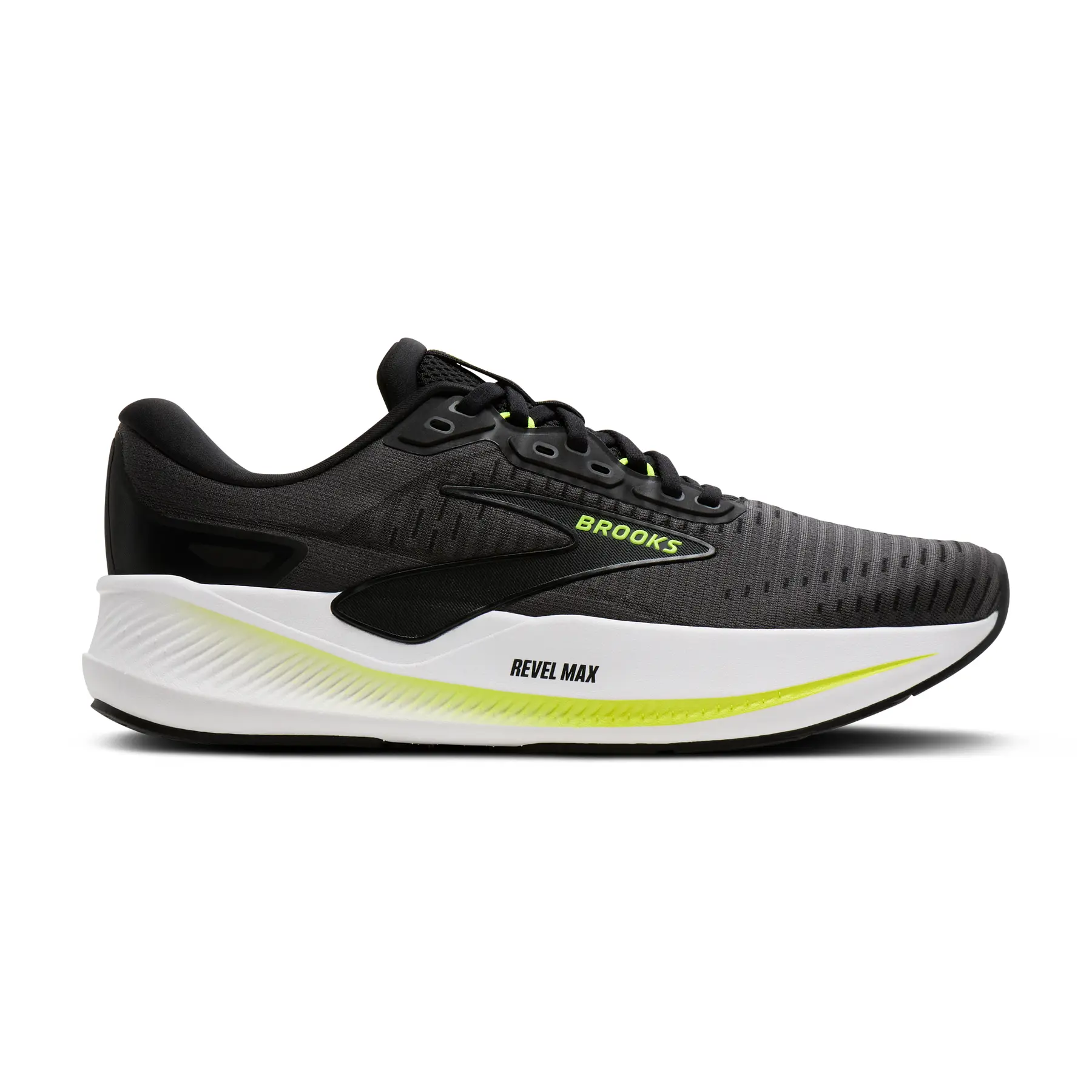Brooks Men's Noir Running Shoes Revel Max