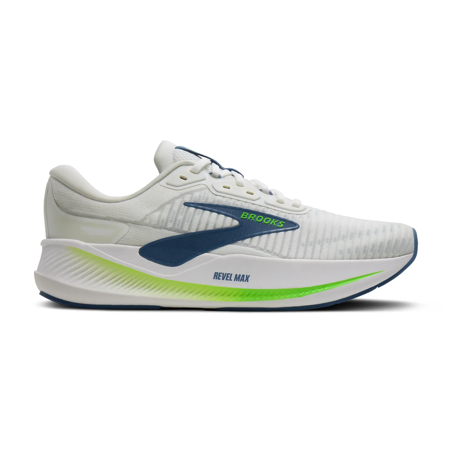 Brooks Men's Blanc Running Shoes Revel Max