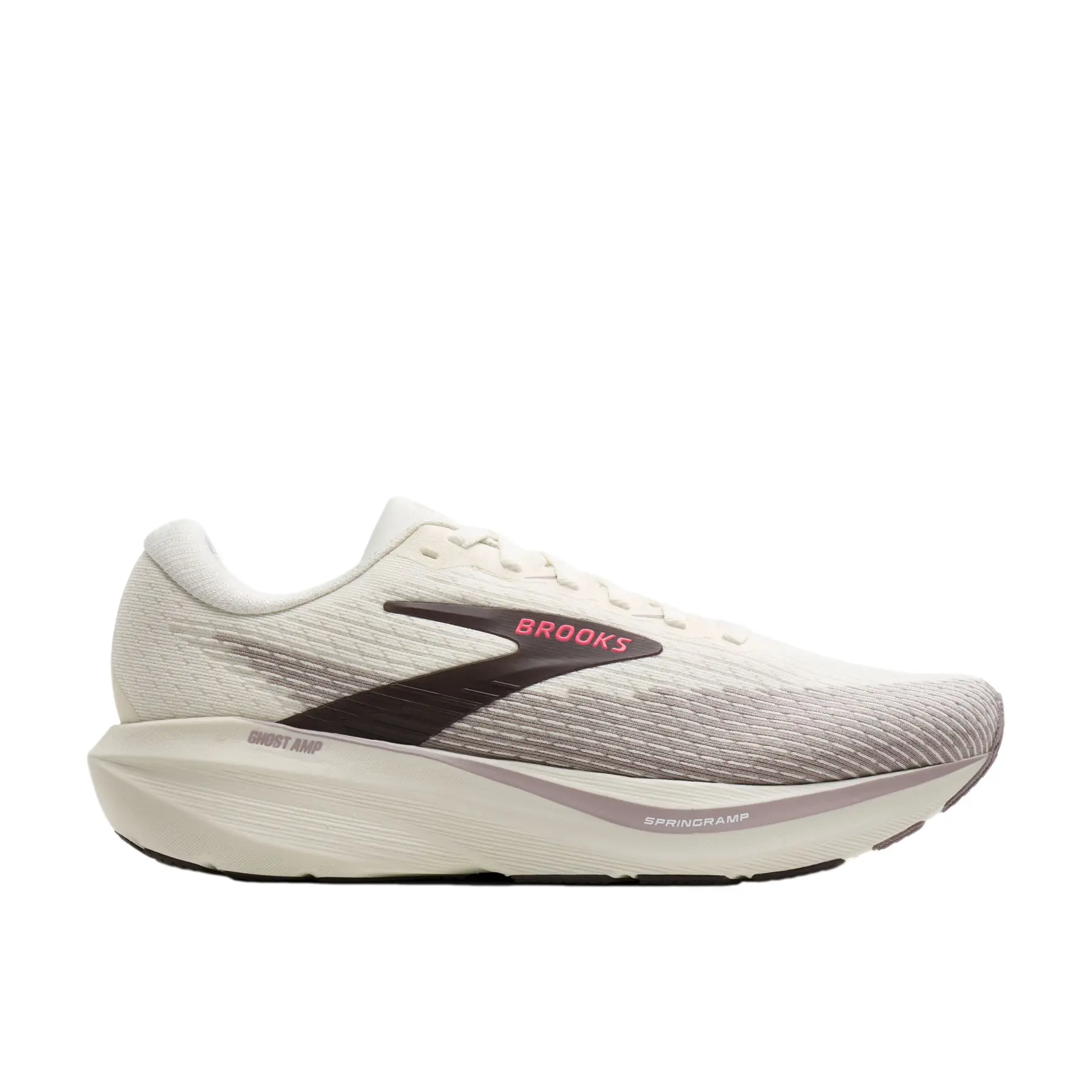Brooks Ghost Amp Beige Femme chaussure Chaussures de running femme Brooks Ghost Amp