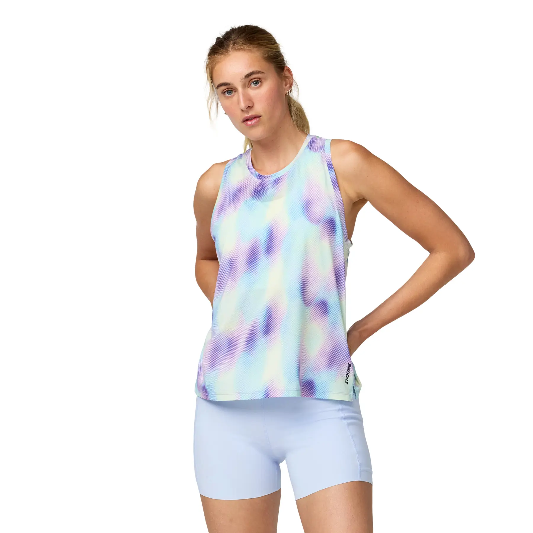 Débardeur femme Brooks Dash Printed