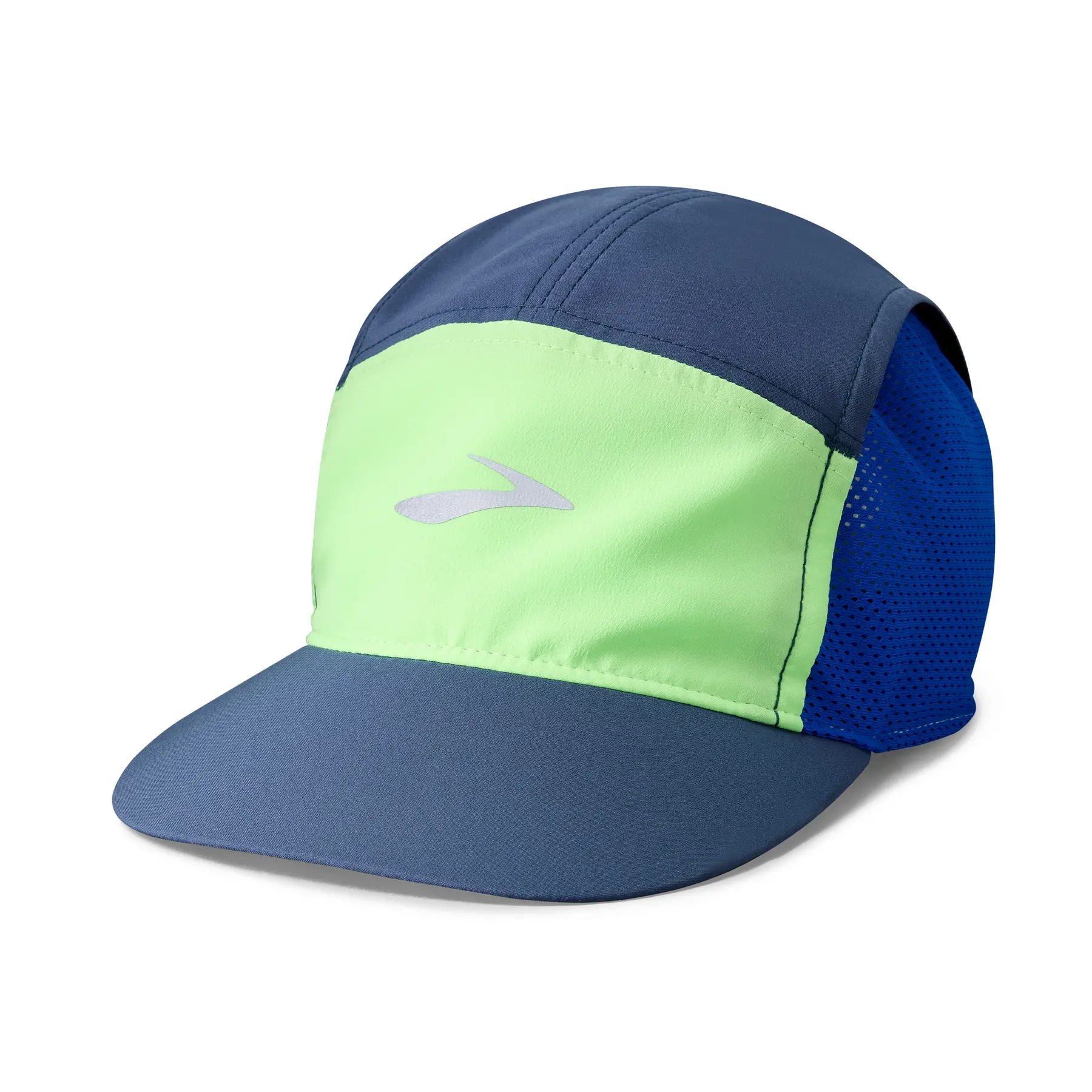 Brooks Unisex Bleu 5 Panel Cap Propel Mesh 2.0